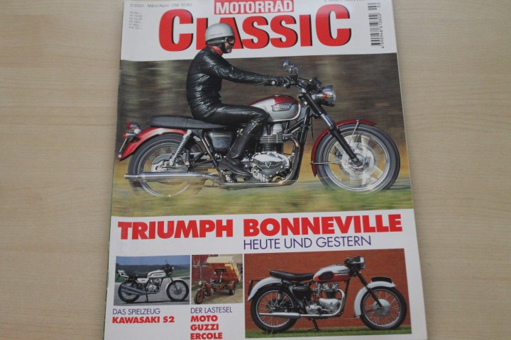 Deckblatt Motorrad Classic (02/2001)